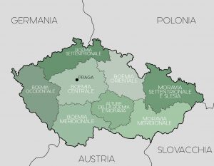Praga dove si trova regioni repubblica ceca
