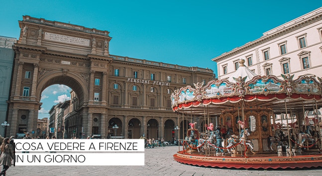 Cosa vedere a Firenze in un giorno: itinerario con mappa pdf